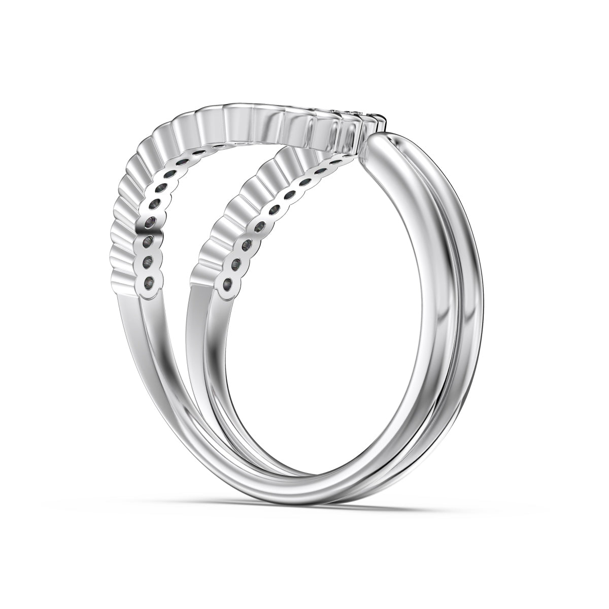 Silver Celestial Halo Ring