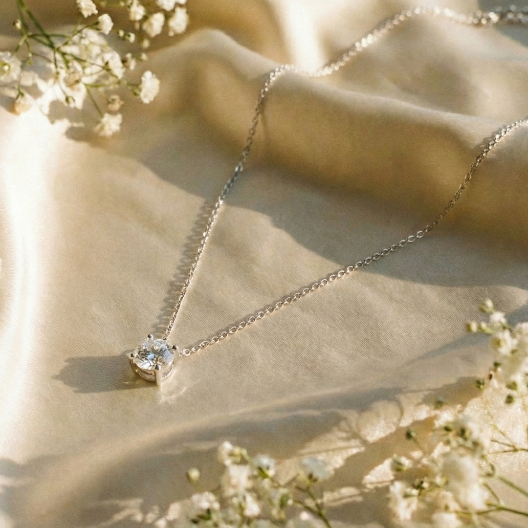 The Signature Solitaire Necklace